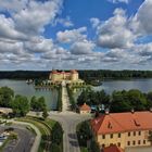 Aerial view at Moritzburg castle