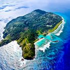 Aerial View of Fregate Private Island