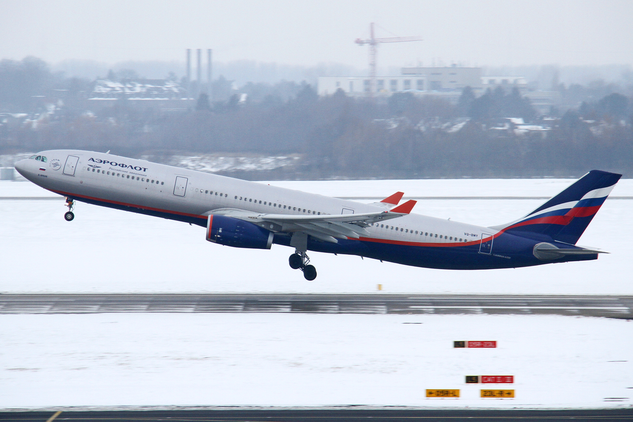 Aeroflot Airbus A330-343X VQ-BMY