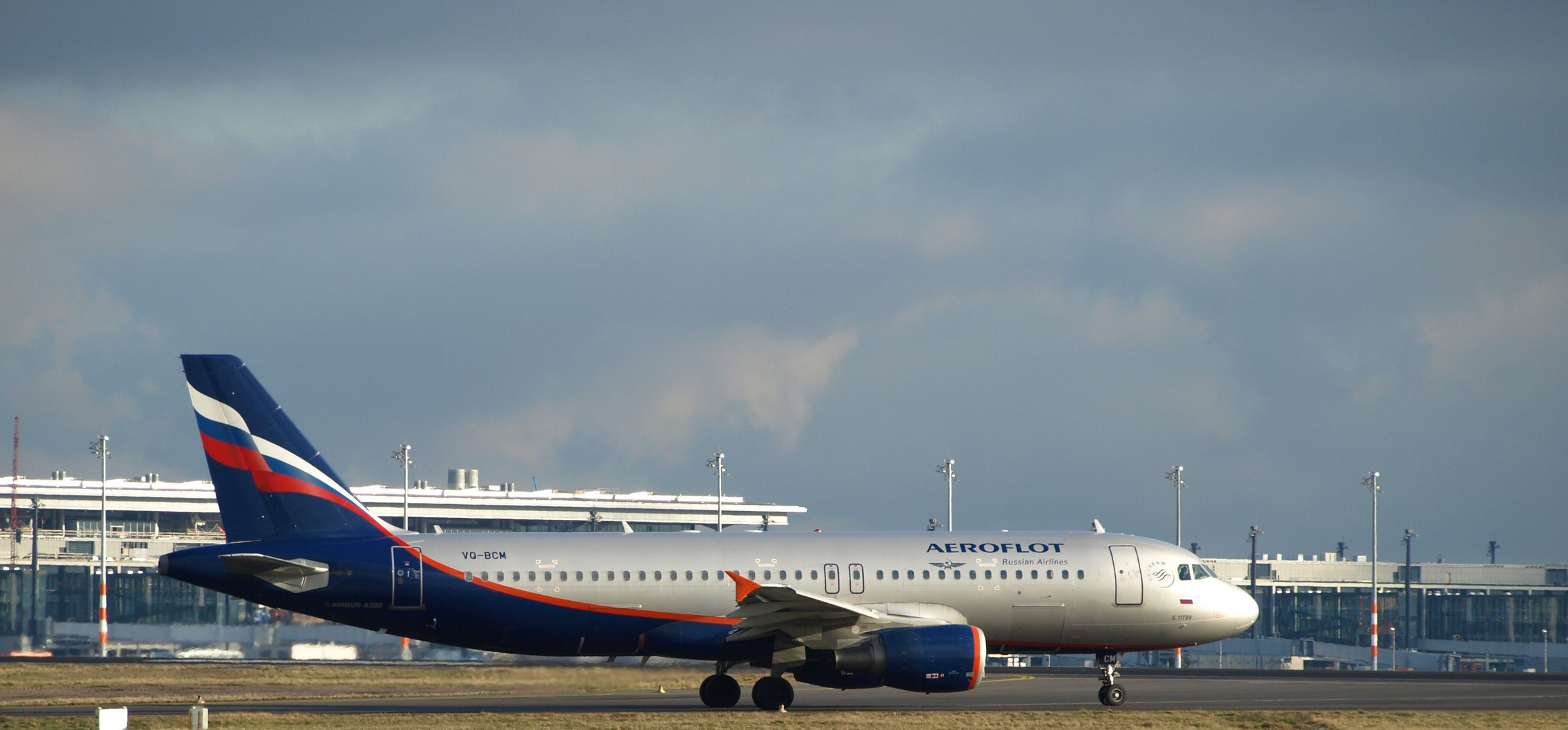 AEROFLOT auf dem Weg zum Start in SXF/EDDB