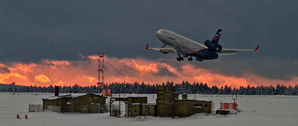 Aeroflot in Deutsch-Sibirien...