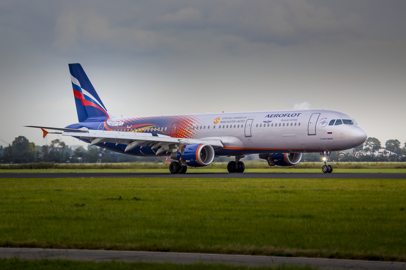 Aeroflot  (Manchester United livery)