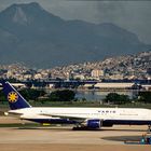 Aeroporto de vista da ilha