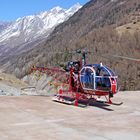 Aérospatiale SA-315B LAMA der Air Zermatt