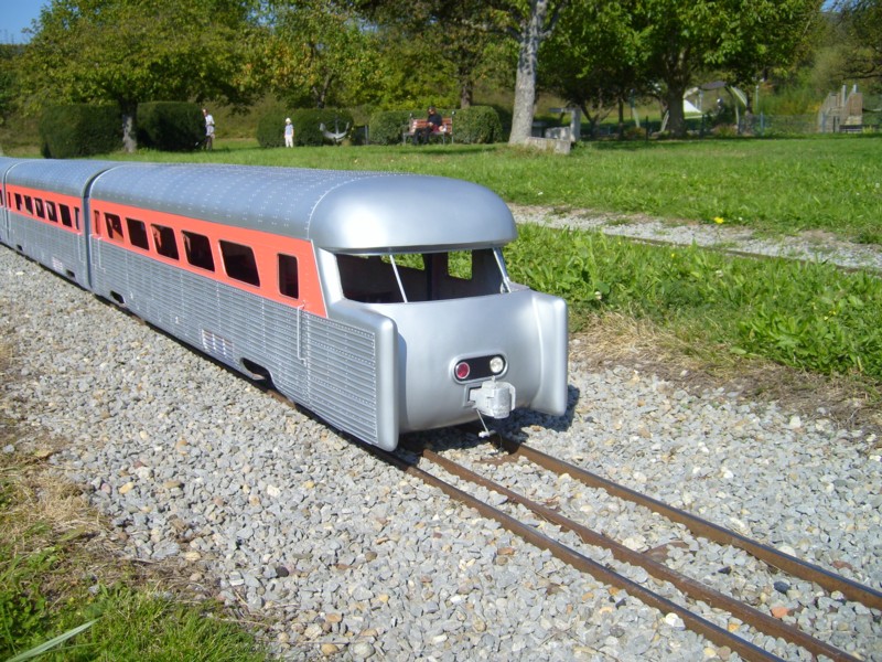 Aerotrain in 1/8 - observation car