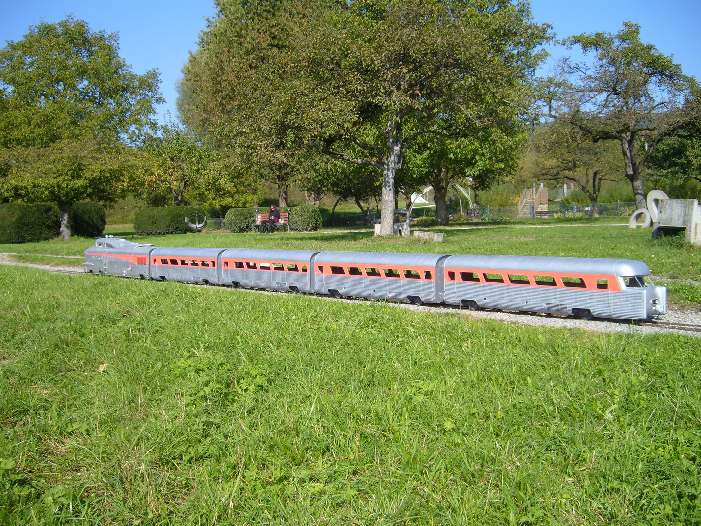 Aerotrain in 1/8 - rear view