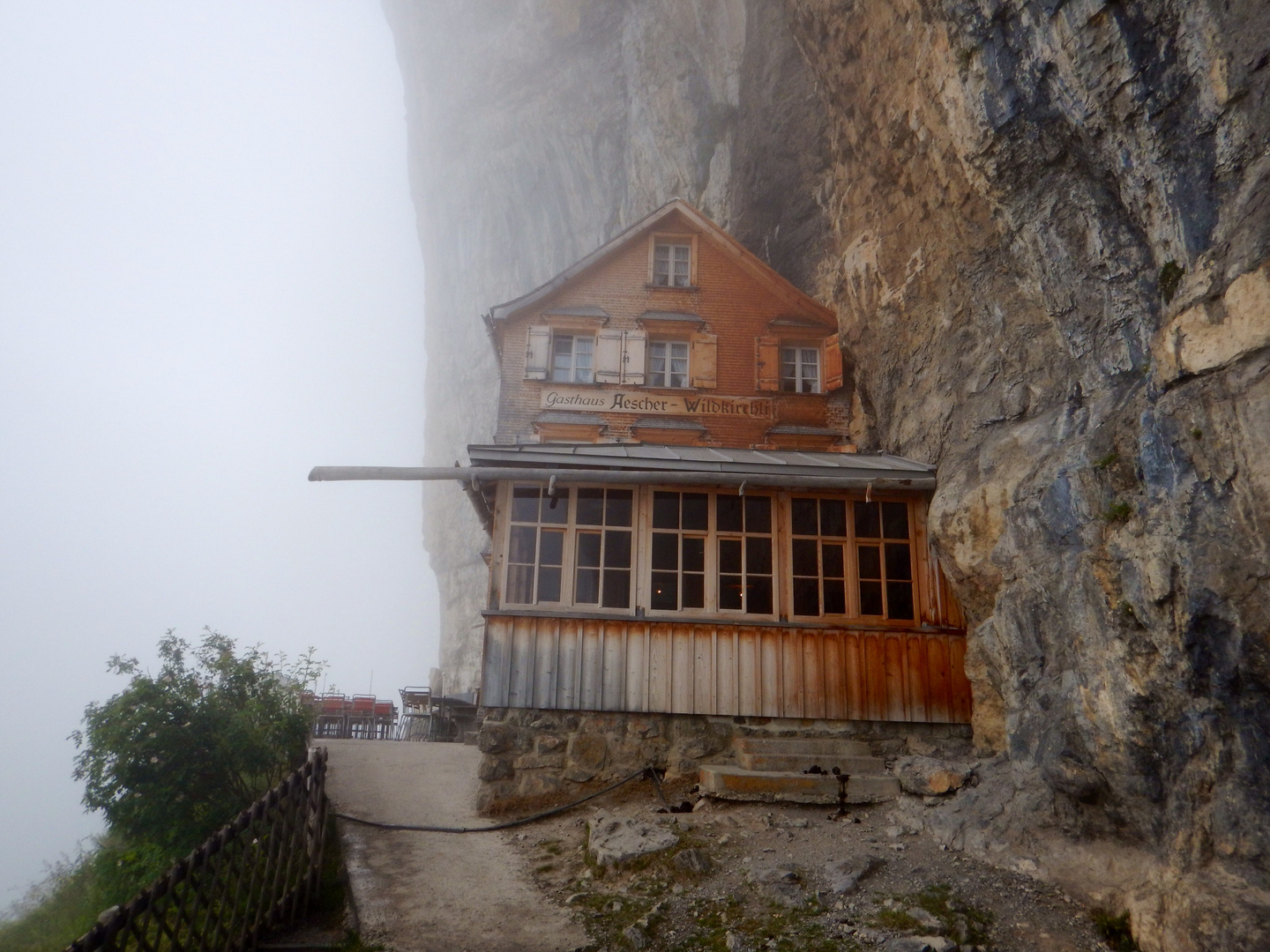 Aescher im Nebel