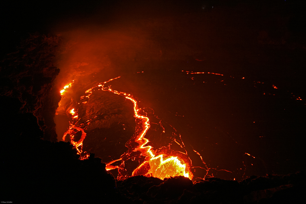 Äthiopien - Feuerschlund am Vulkan Ertale (4)
