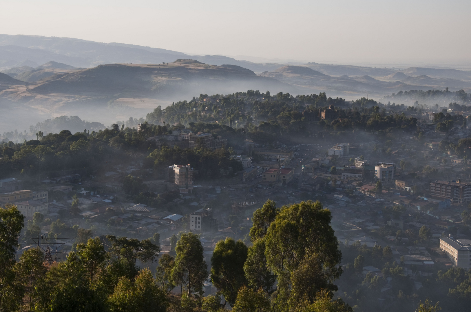 Äthiopien Frühblick auf Gondar