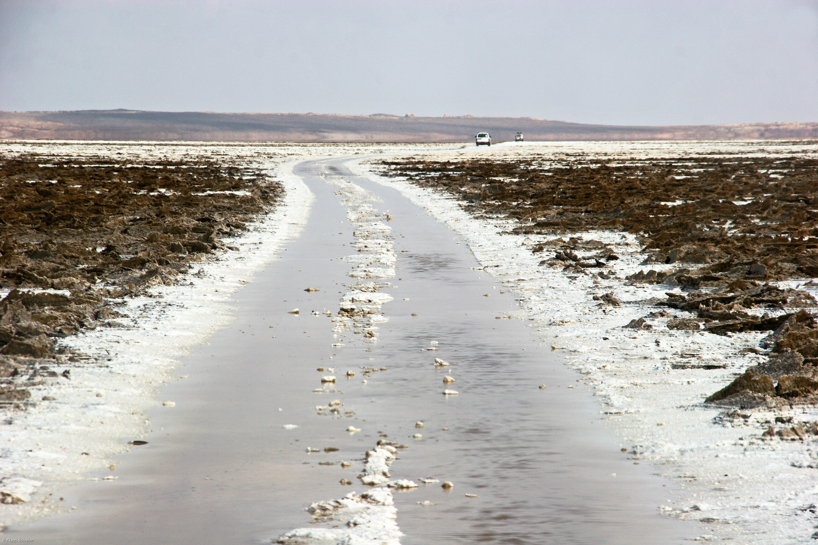 Äthiopien - Salzpiste in der Danakil-Wüste