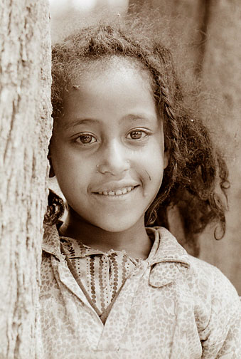 Äthiopisches Mädchen