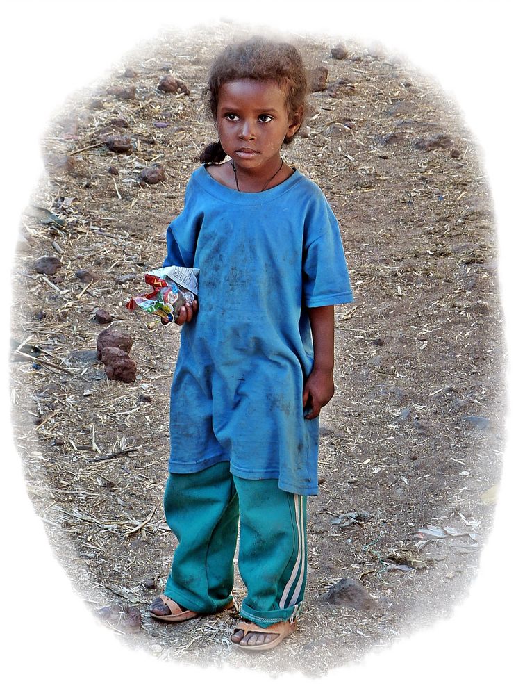 äthiopisches Mädchen...................