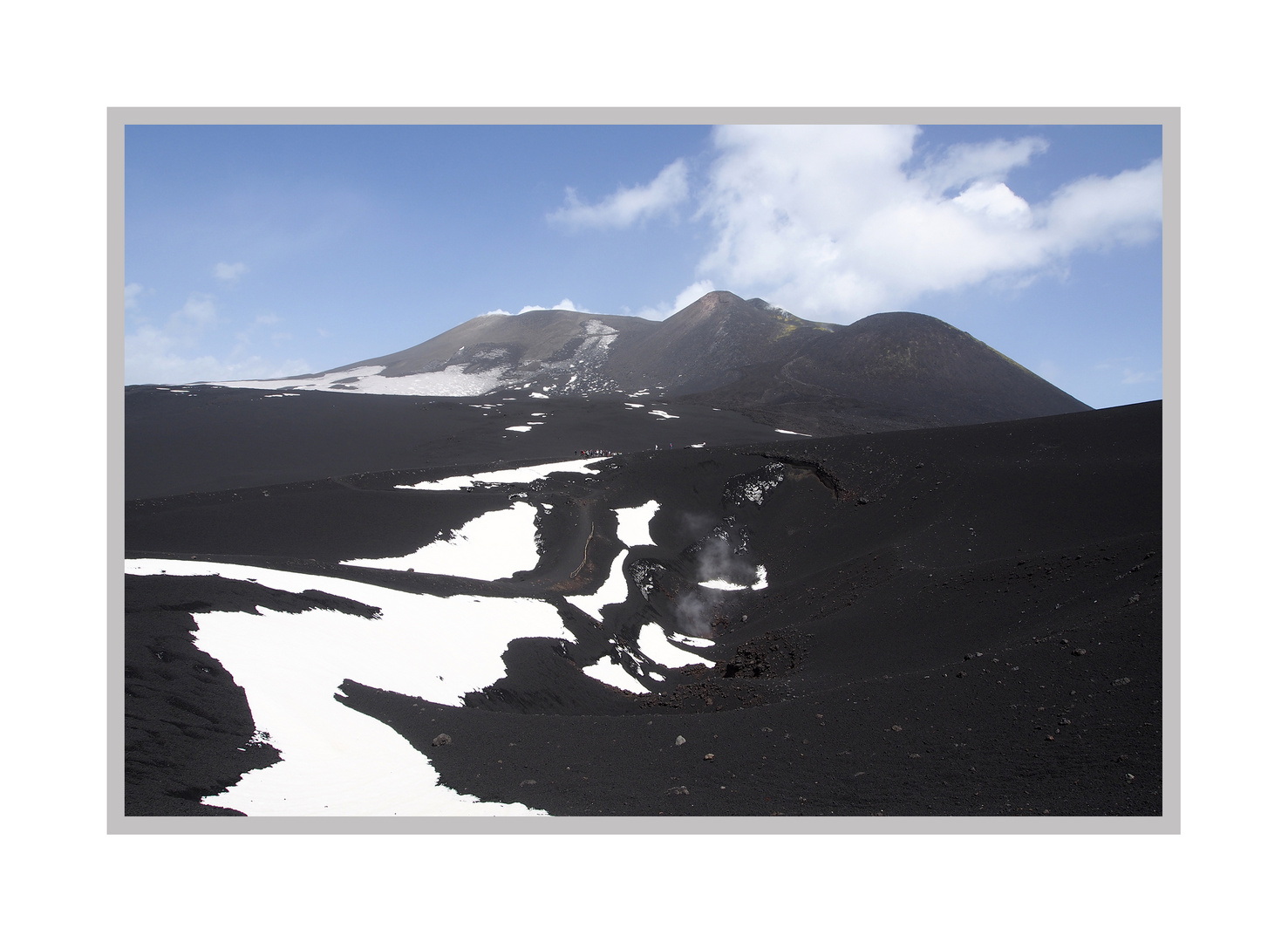 Ätna in 2960 m über den Meeresspiegel