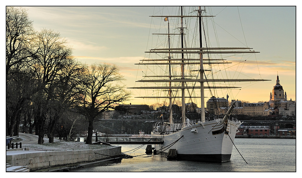 Af Chapman, central Stockholm, Sweden