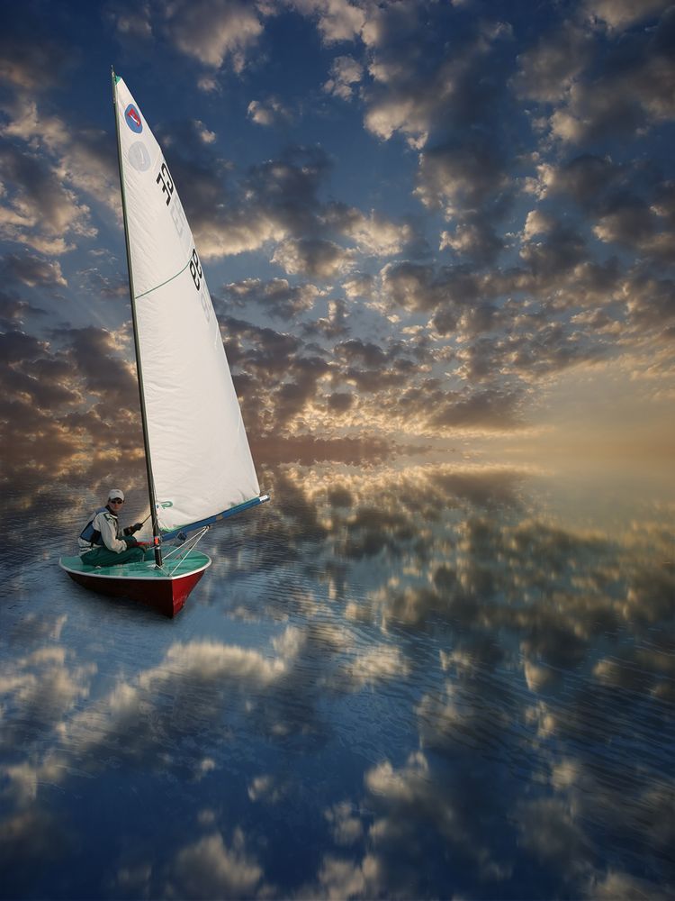 sailing by Peter Wienerroither