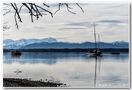 Blaue Stund am See von Peter Werner