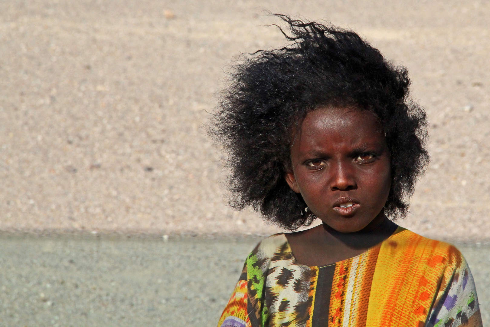 Afar-Mädchen. Danakil,  Dschibuti