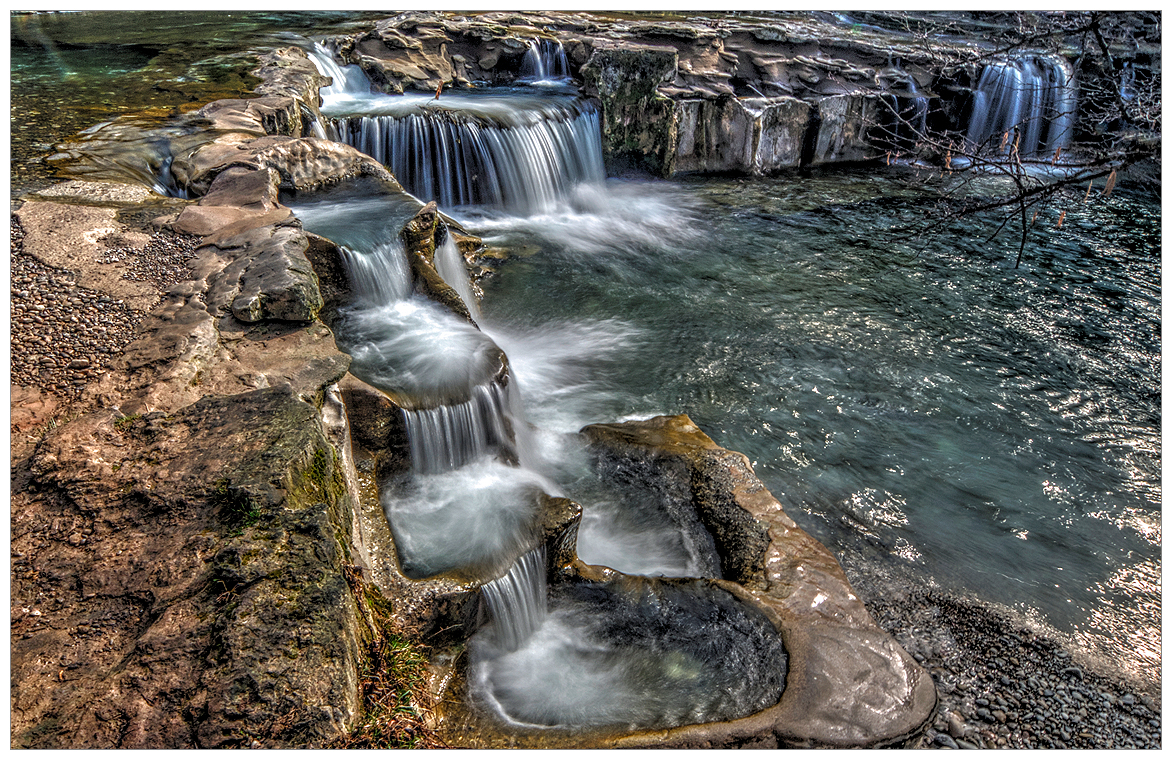 Affenschlucht Wasserfall