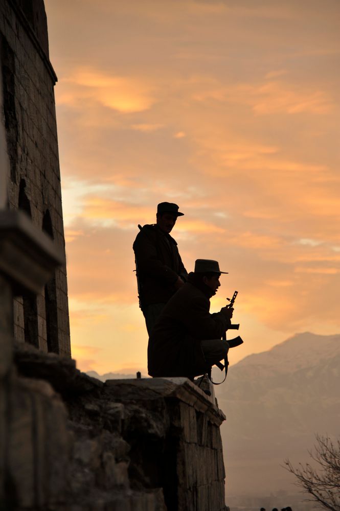 Afghan police