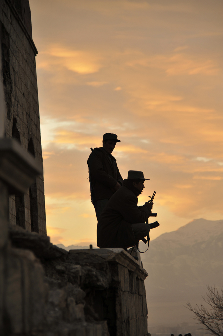 Afghan police