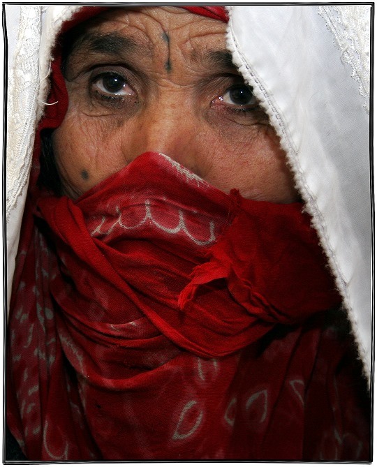 Afghan woman.....