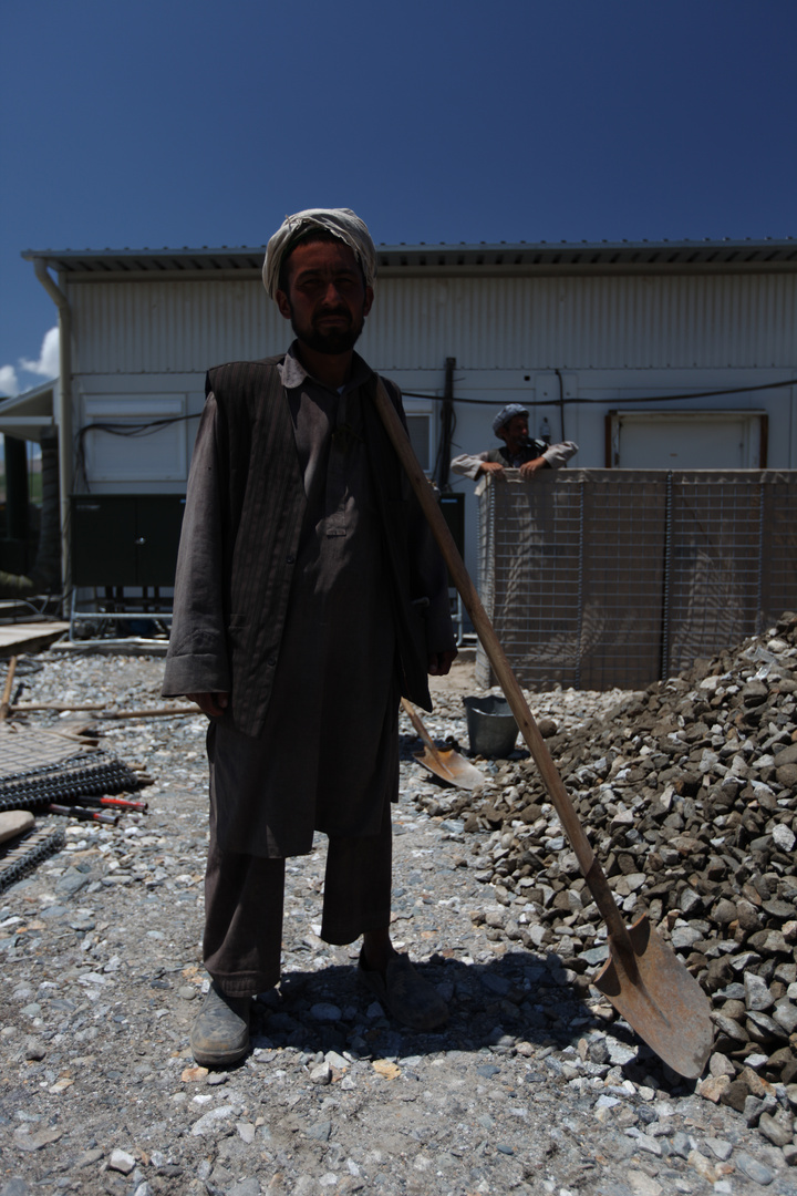 afghan worker