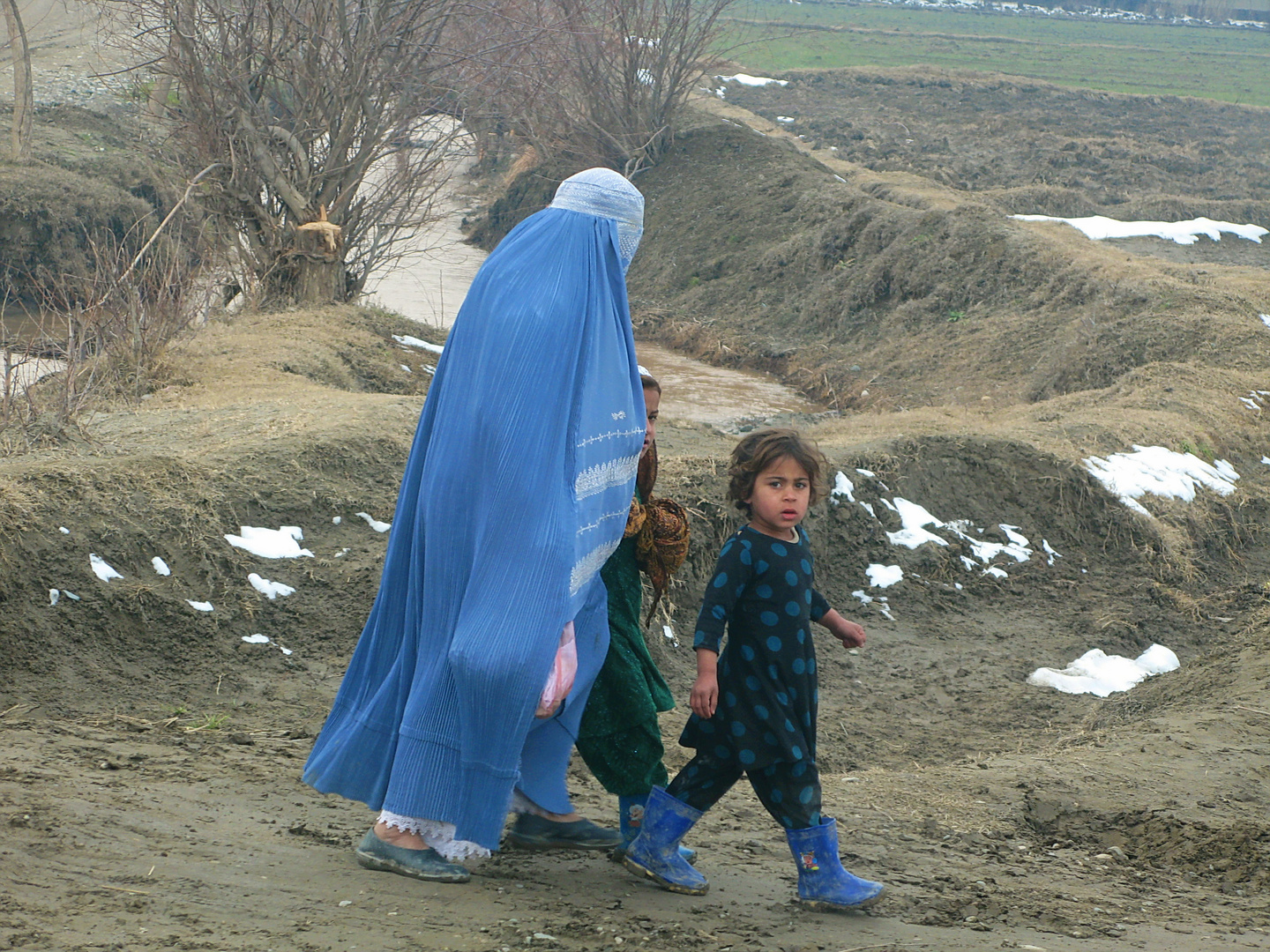 Afghanische Familie