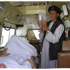 Afghanischer Infusionsständer