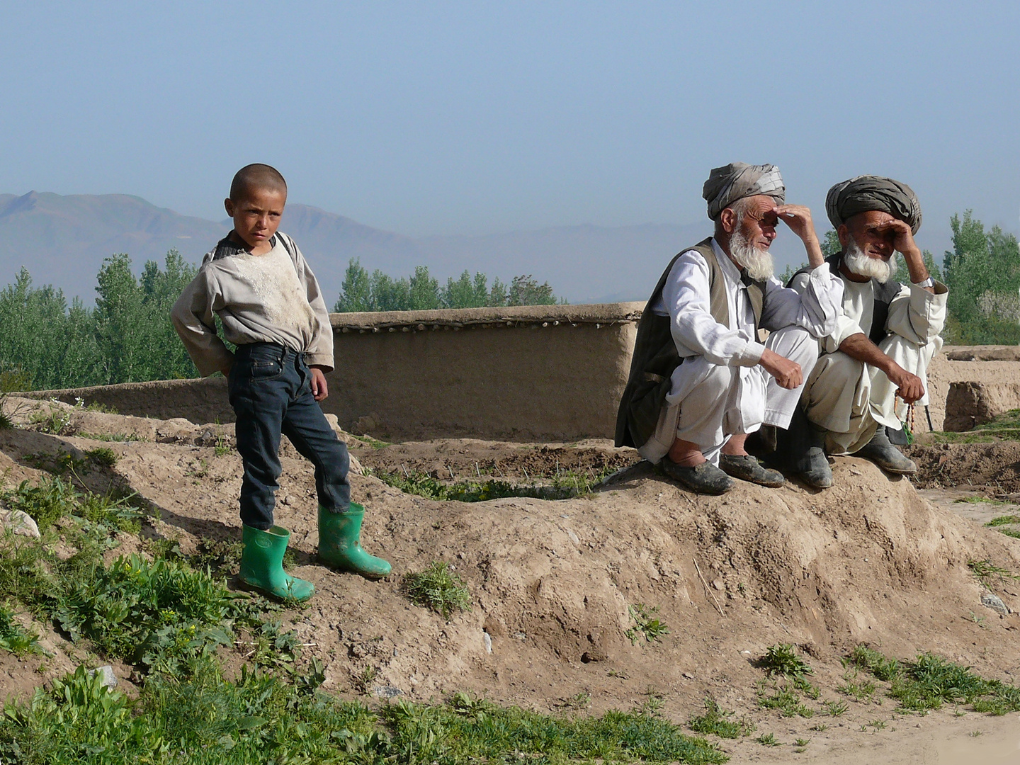 Afghanistan - Dorfbevölkerung