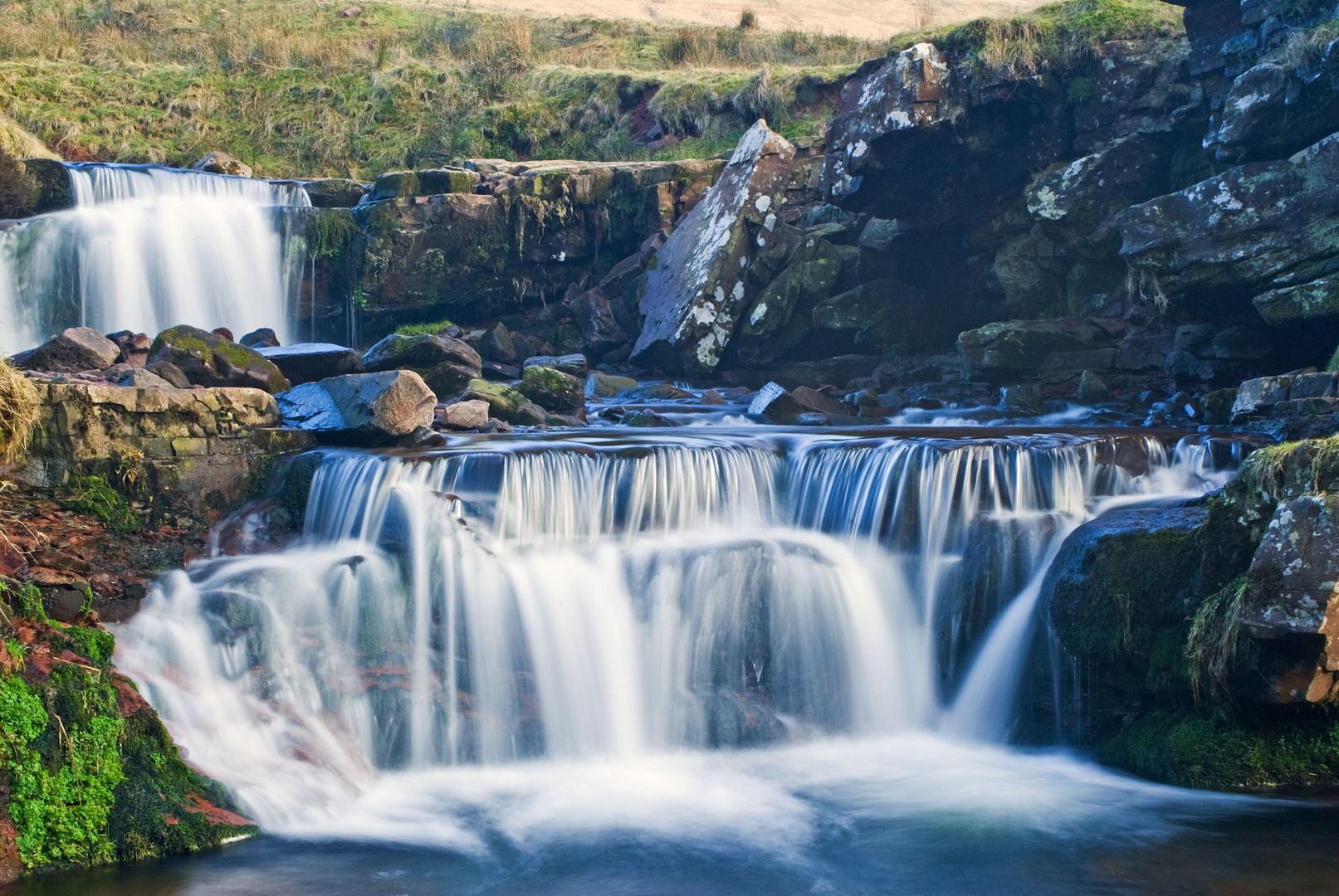 Afon Taff waterfall