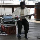 African Blues mit der Blechgitarre