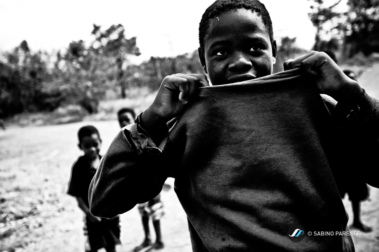 African boy in Malawi