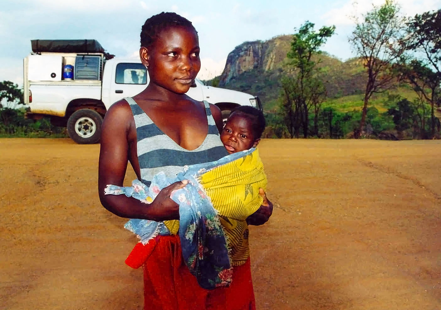 AFRICAN MOTHER and CHILD