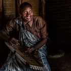 African Musician Portrait