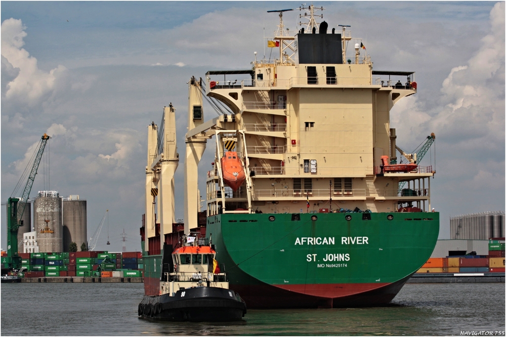 AFRICAN RIVER / General Cargo /  Antwerpen