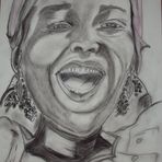 **African Smile ...(ohne Rahmen)