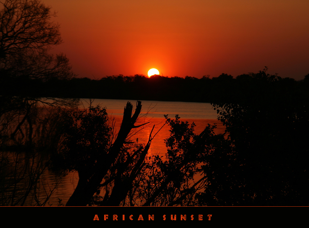 african sunset