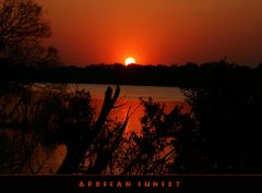 african sunset