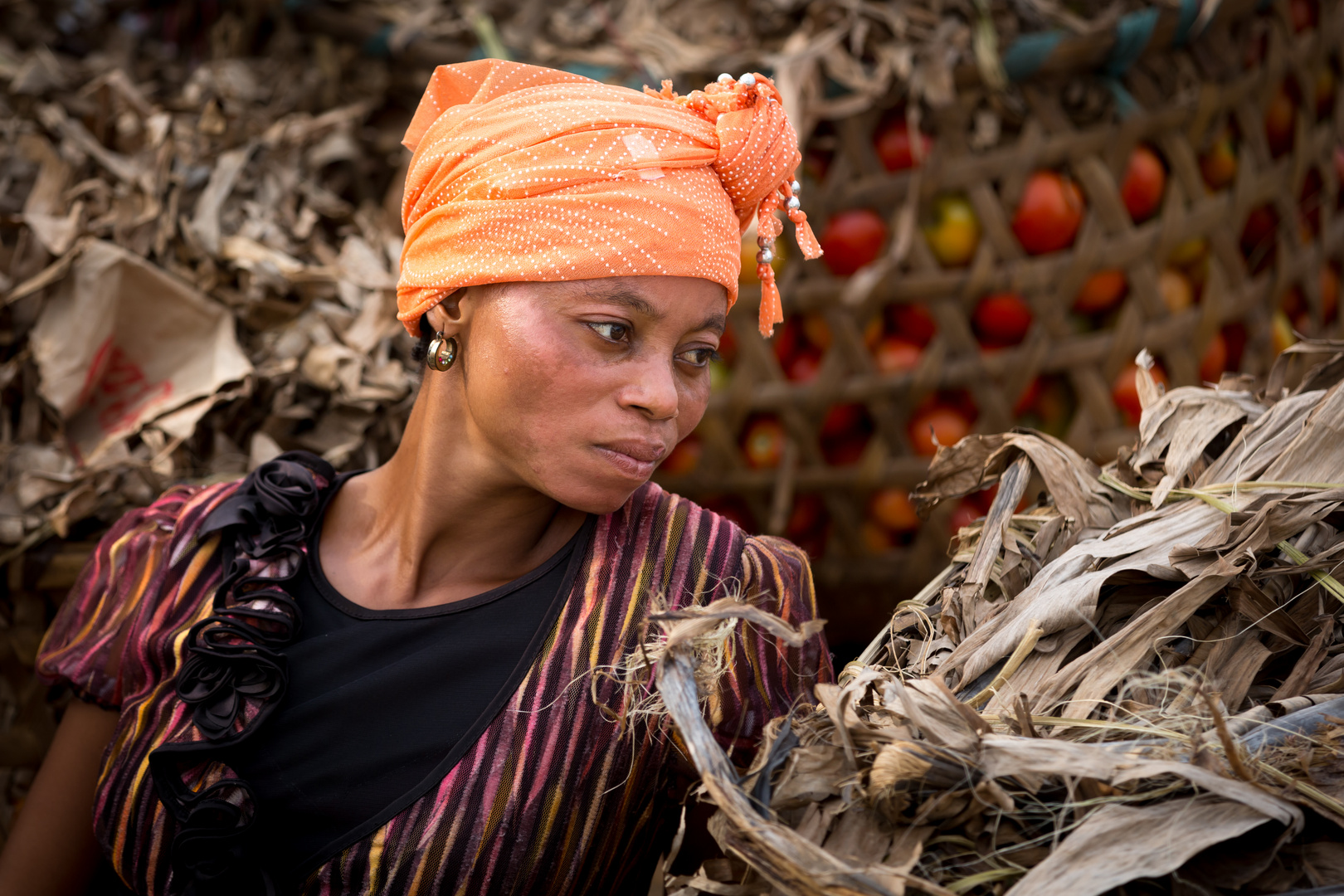 african woman