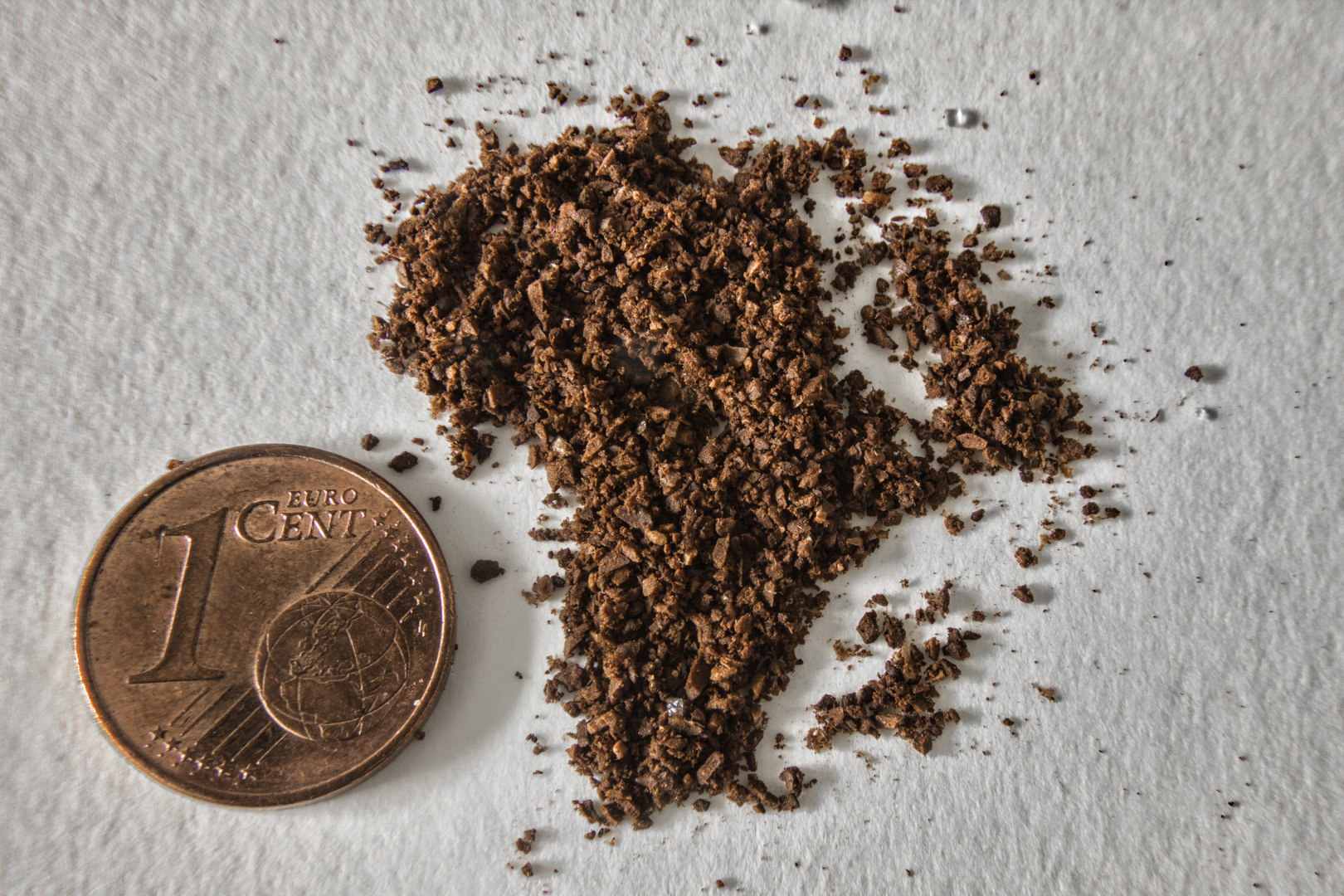 Afrika aus Kaffee
