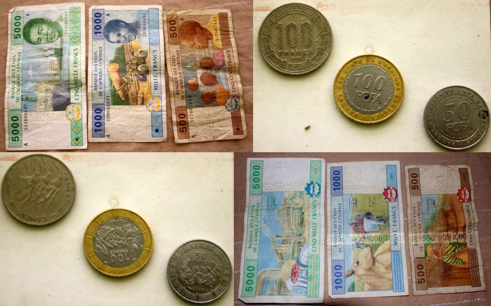 Afrika_Gabun_Geld in Francs= CFA