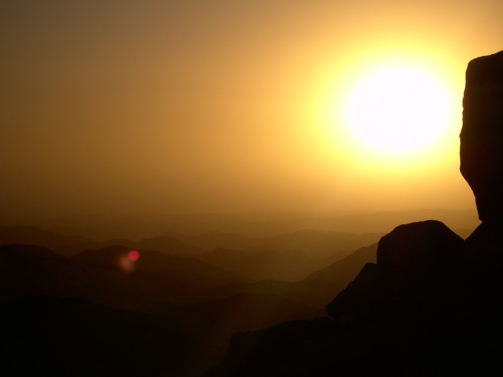 afrikanische Abendstimmung