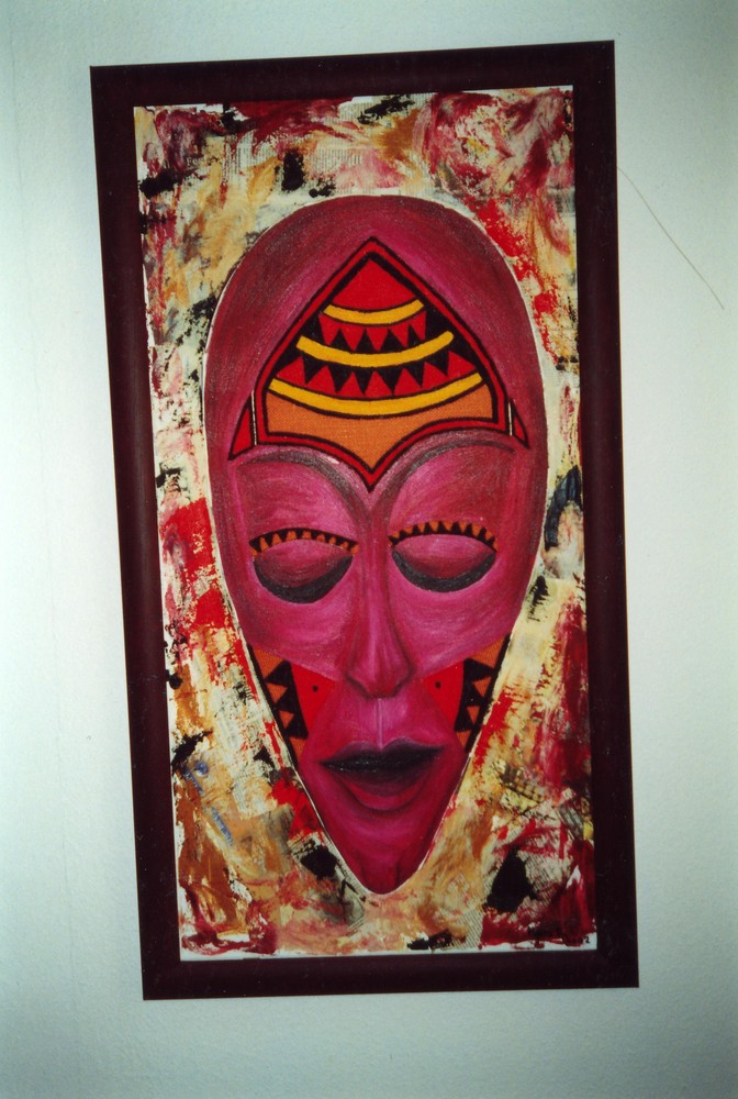 afrikanische maske