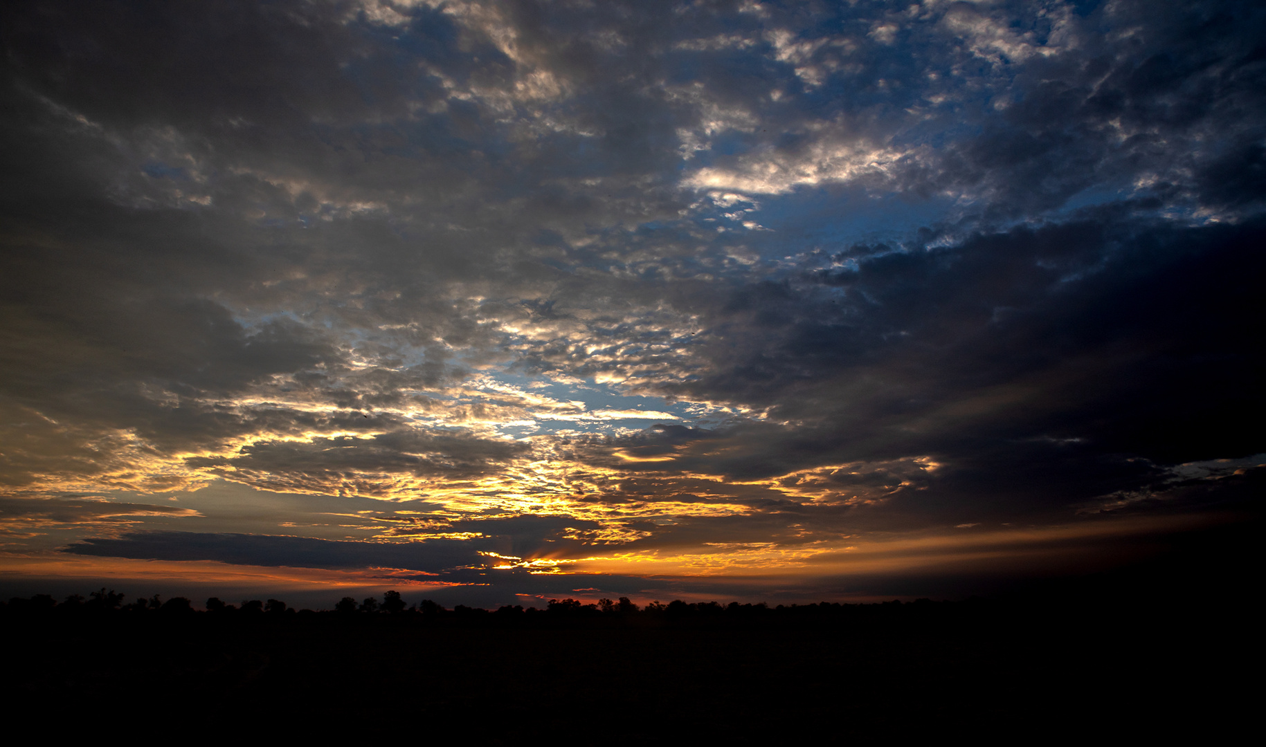 Afrikanischer Sonnenaufgang