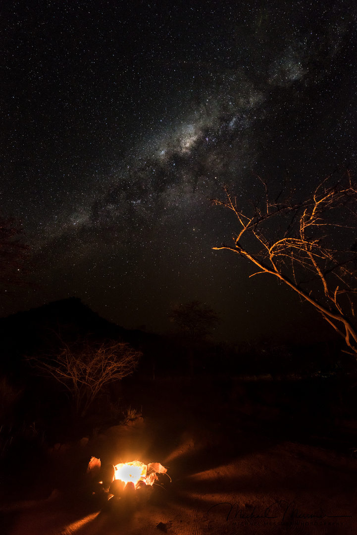 Afrikanischer Sternenhimmel