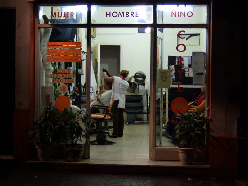 after hours at some quarter in Buenos Aires