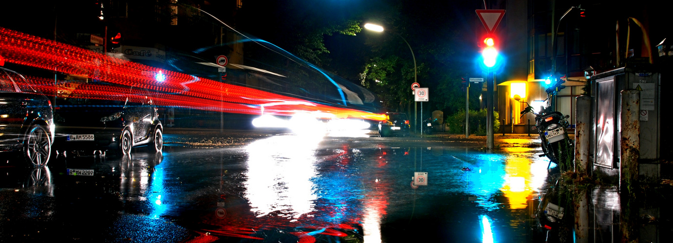 After rain in Berlin