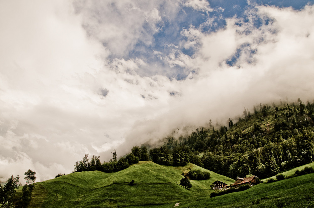 after storm on stanserhorn