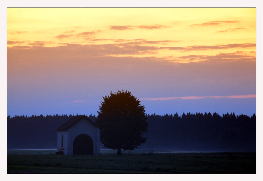 After Sundown - Blaue Stunde mit Nebel