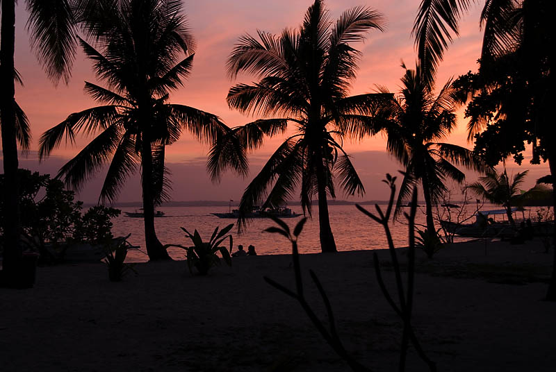 After Sunset at Malapascua, Cocobana Beach Resort